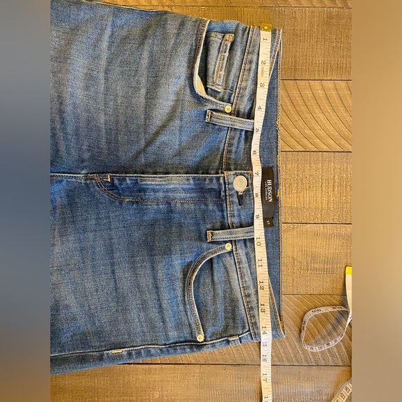 Hudson Barbara straight leg distressed jeans - Picture 6 of 8